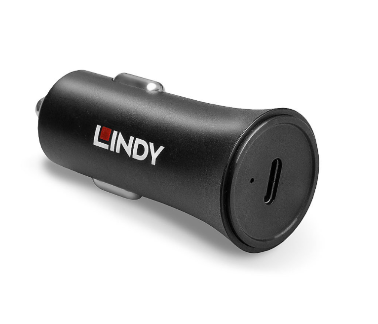 Caricatore per auto USB tipo C di Lindy 
