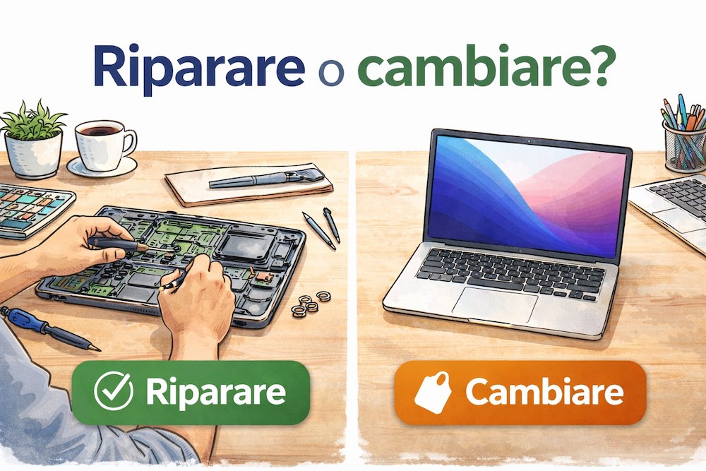 Riparare o cambiare