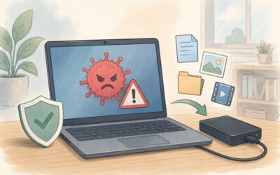 Computer infetto da virus: come recuperare i dati senza perdere file importanti